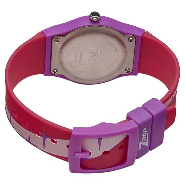 Zoop NTC3028PP08 Kids Analog Quartz Pink Dial Multicoloured Strap Watch by Titan