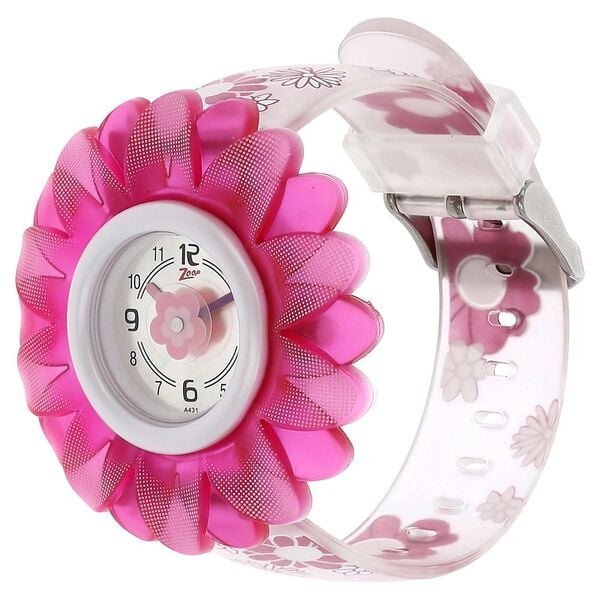Zoop C4005PP01 Analog Kids Watch with Silver Dial & Multicolour Strap