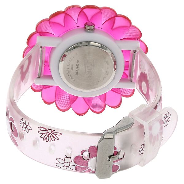 Zoop C4005PP01 Analog Kids Watch with Silver Dial & Multicolour Strap