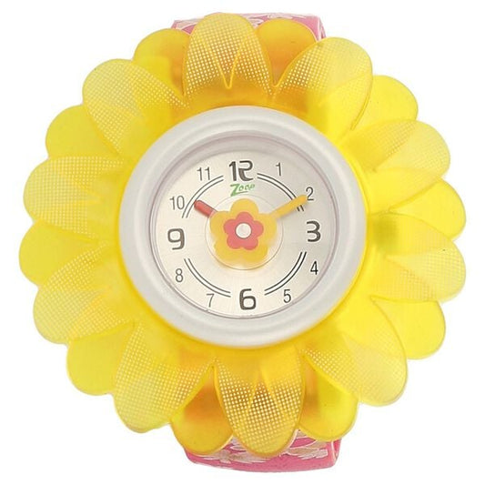 Zoop NTC4005PP03 Kids Analog Watch with Silver Dial & Multicolour PU Strap