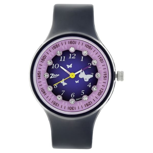 Zoop NTC4038PP01W Analog Kids Watch with Blue Dial & Blue PU Strap