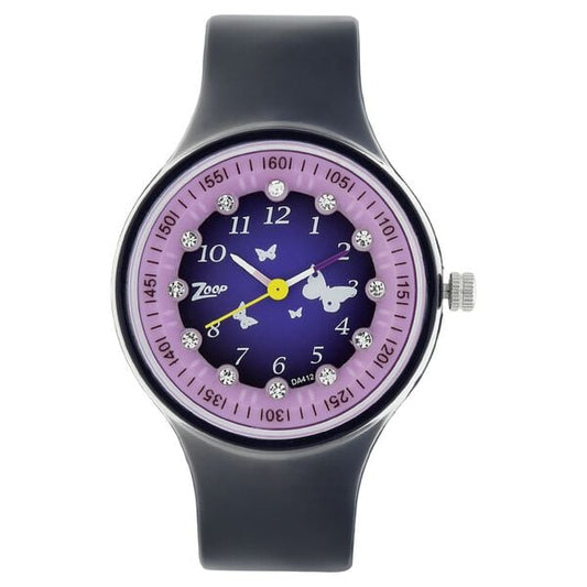 Zoop NTC4038PP01W Analog Kids Watch with Blue Dial & Blue PU Strap