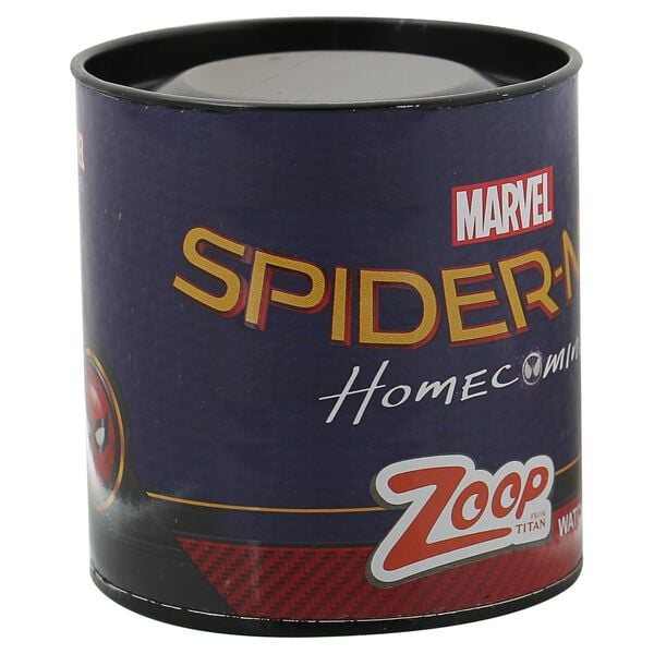 Zoop C4048PP12 Marvel Spiderman Kids Analog Watch with Blue Strap & Multicolour Dial