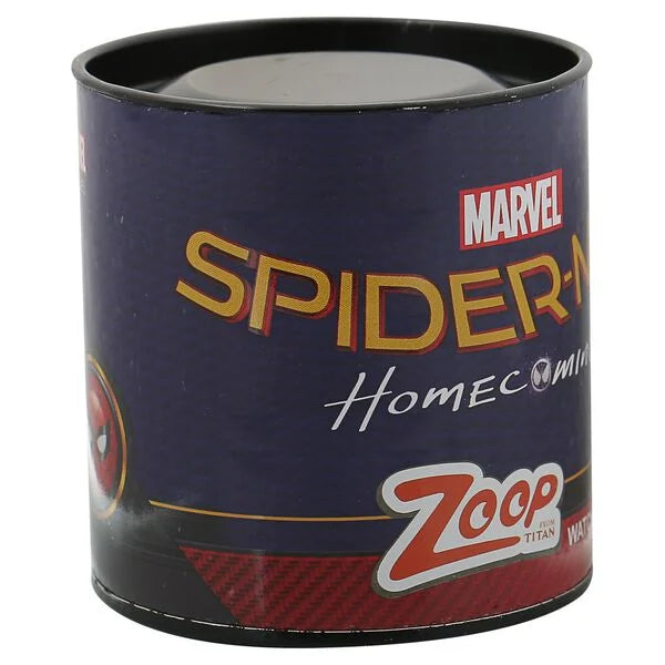 Zoop C4048PP15 Marvel Spider-Man Quartz Analog Red Dial Red PU Strap Kids Watch