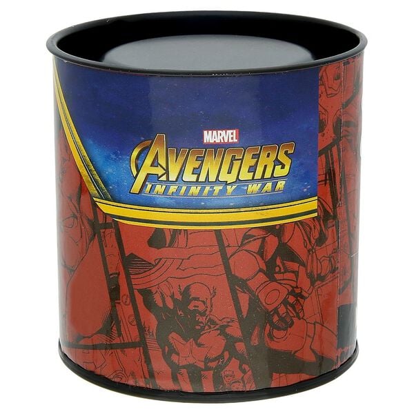 Zoop NUC4048PP18 Marvel Avengers Kids Analog Watch with Multicolour Dial & Blue Strap