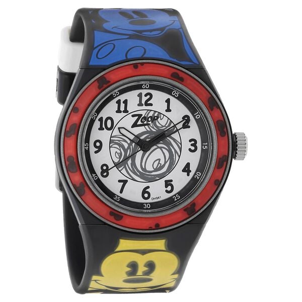 Zoop C4048PP20 Analog Quartz Kids’ Watch with Multicoloured Dial and Multicoloured PU Strap