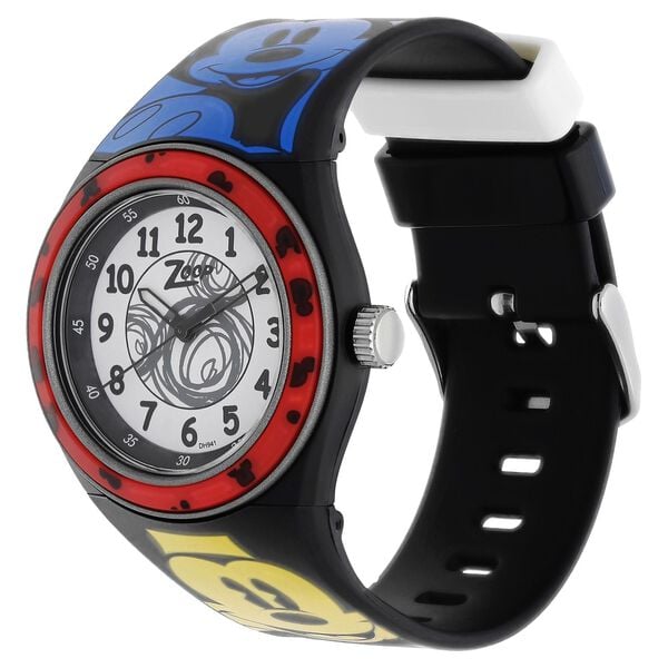 Zoop C4048PP20 Analog Quartz Kids’ Watch with Multicoloured Dial and Multicoloured PU Strap
