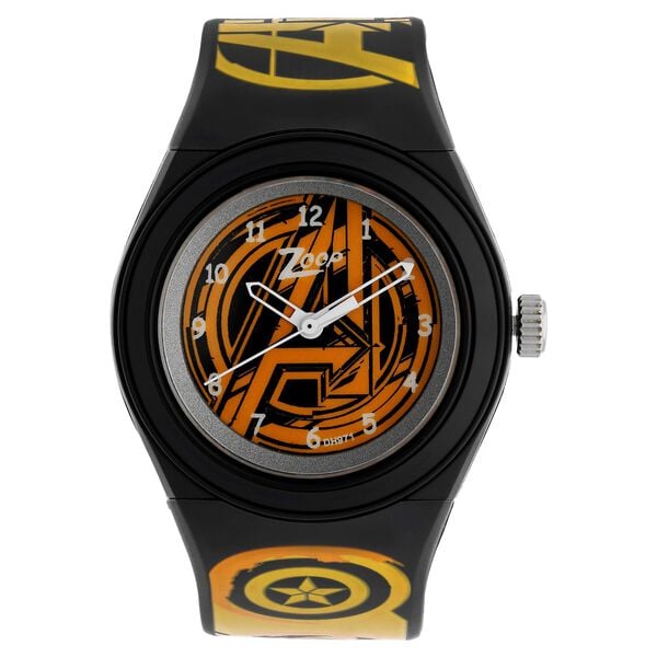 Zoop NSC4048PP24 Kids Unisex “Avengers” Printed Analog Watch Multicolour Dial & PU Strap