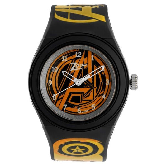Zoop NSC4048PP24 Kids Unisex “Avengers” Printed Analog Watch Multicolour Dial & PU Strap