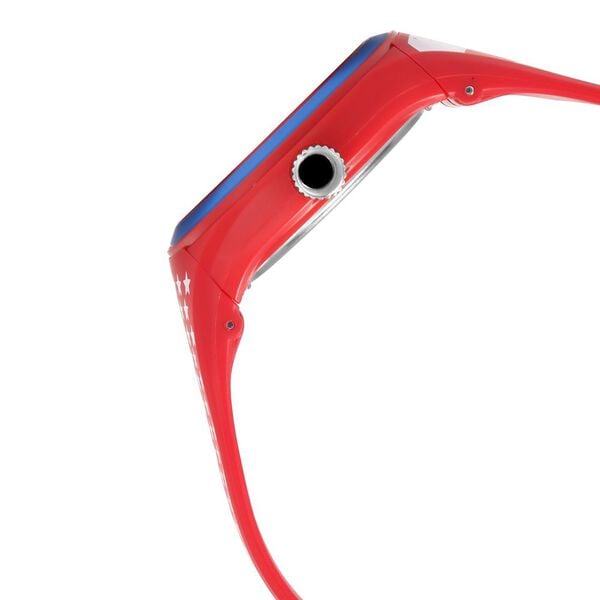 Zoop NPC4048PP30 Quartz Analog Red Dial PU Strap Watch for Kids