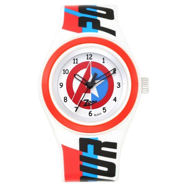 Zoop NTC4048PP45 Kids Analog Watch with Multicolour Dial & Multicolour PU Strap