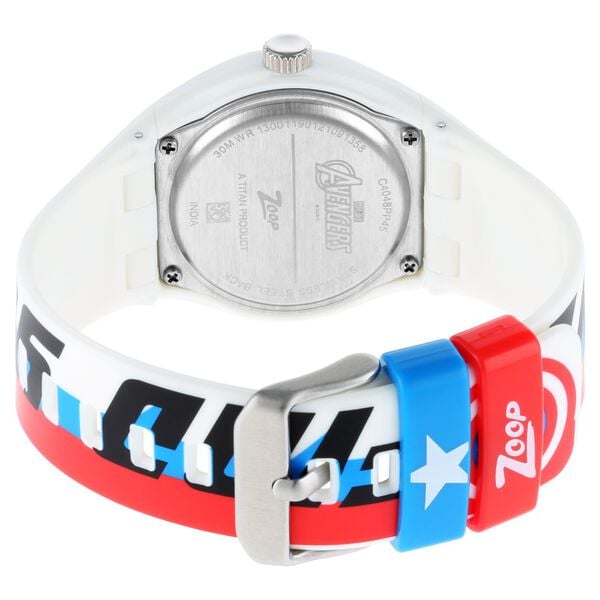 Zoop NTC4048PP45 Kids Analog Watch with Multicolour Dial & Multicolour PU Strap
