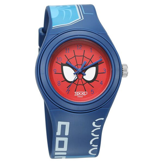 Zoop NSC4048PP53 Kids / Unisex Red Dial Polyurethane Strap Quartz Watch