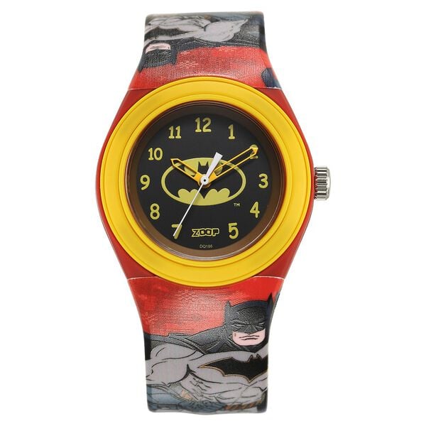Zoop C4048PP54 Kids Analog Quartz Black Dial Multicoloured Strap Watch