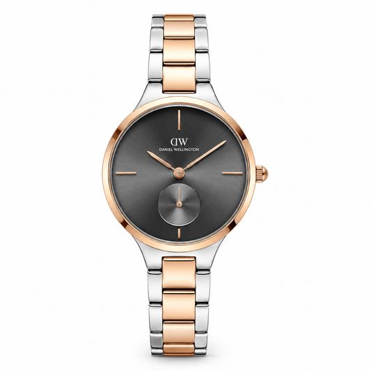 Daniel Wellington DW0DL2301 Grey Dial Dual Tone Women’s Watch