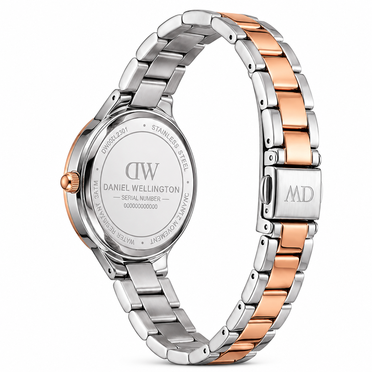 Daniel Wellington DW0DL2301 Grey Dial Dual Tone Women’s Watch