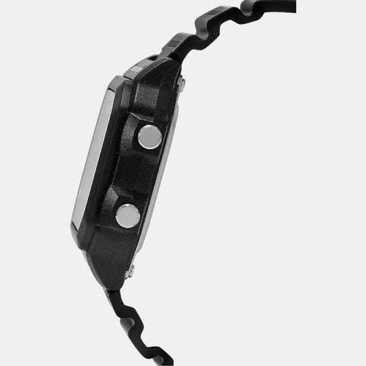 Casio D097 Digital Quartz Youth Unisex Watch with World Time, LED Light