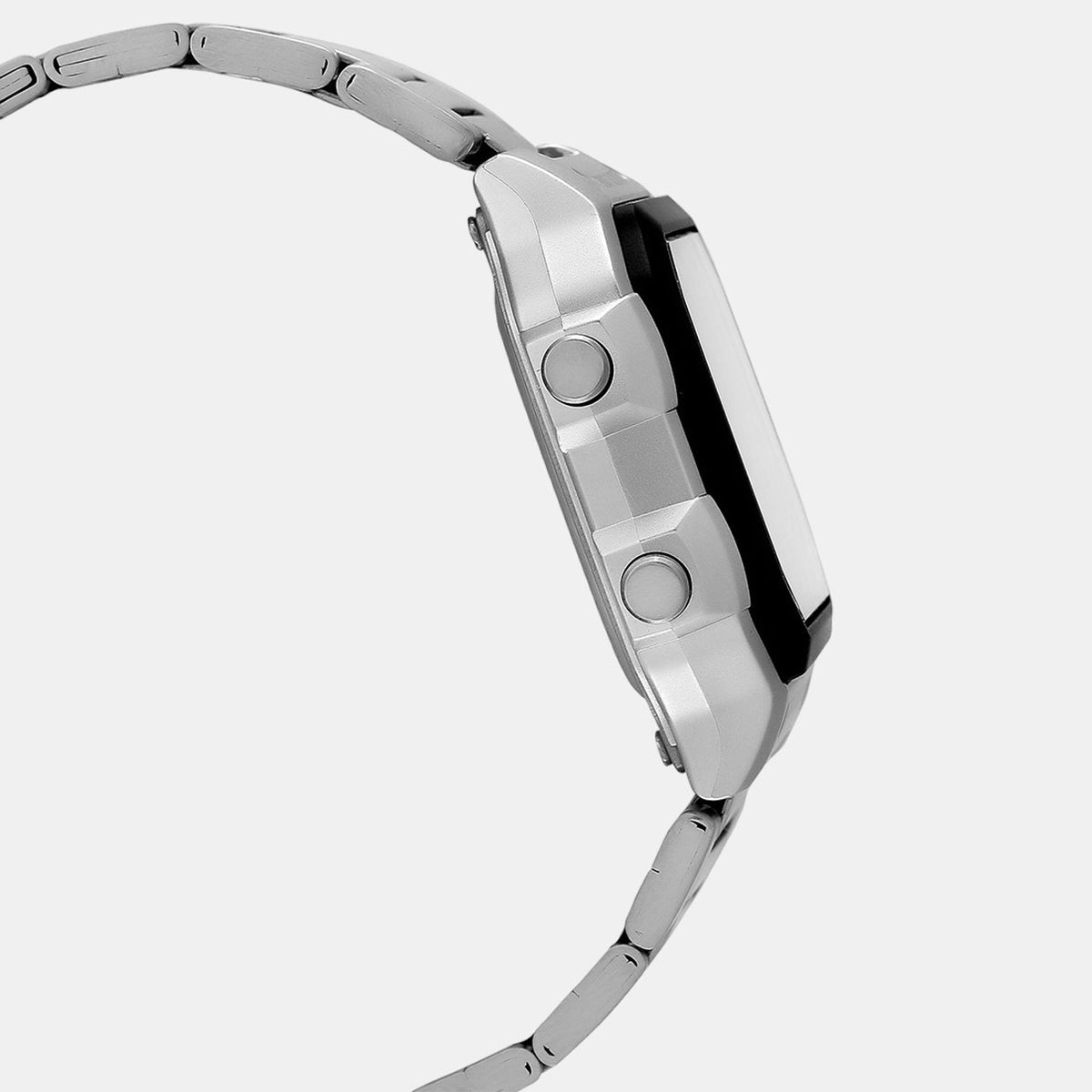 Casio D099 Digital Quartz Unisex Watch with Black Digital Dial, World Time