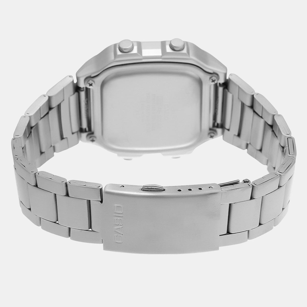 Casio D099 Digital Quartz Unisex Watch with Black Digital Dial, World Time