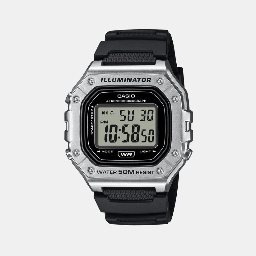 Casio D374 digital watch front view