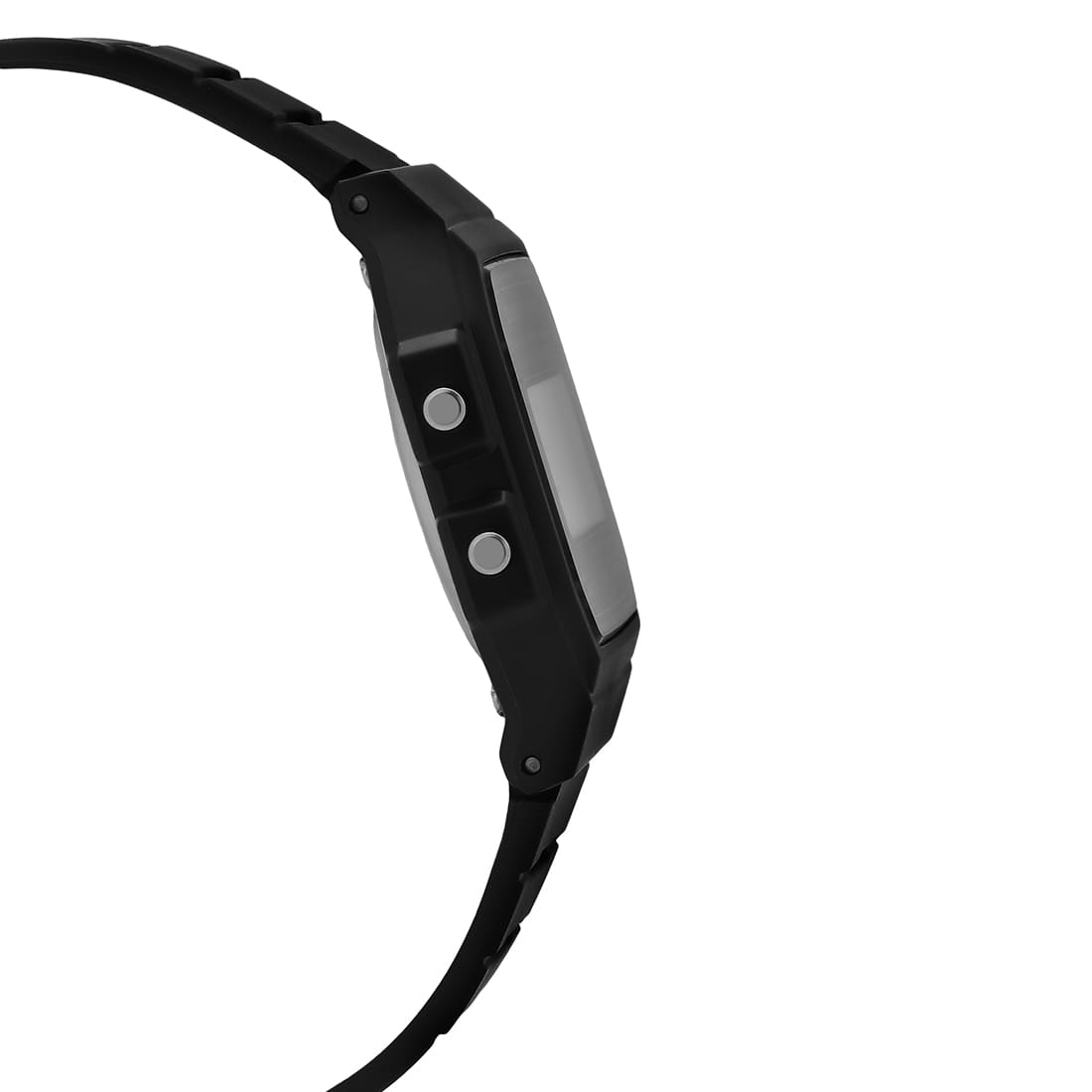 Casio D002 Unisex Quartz Digital Watch with Black Resin Case & Strap