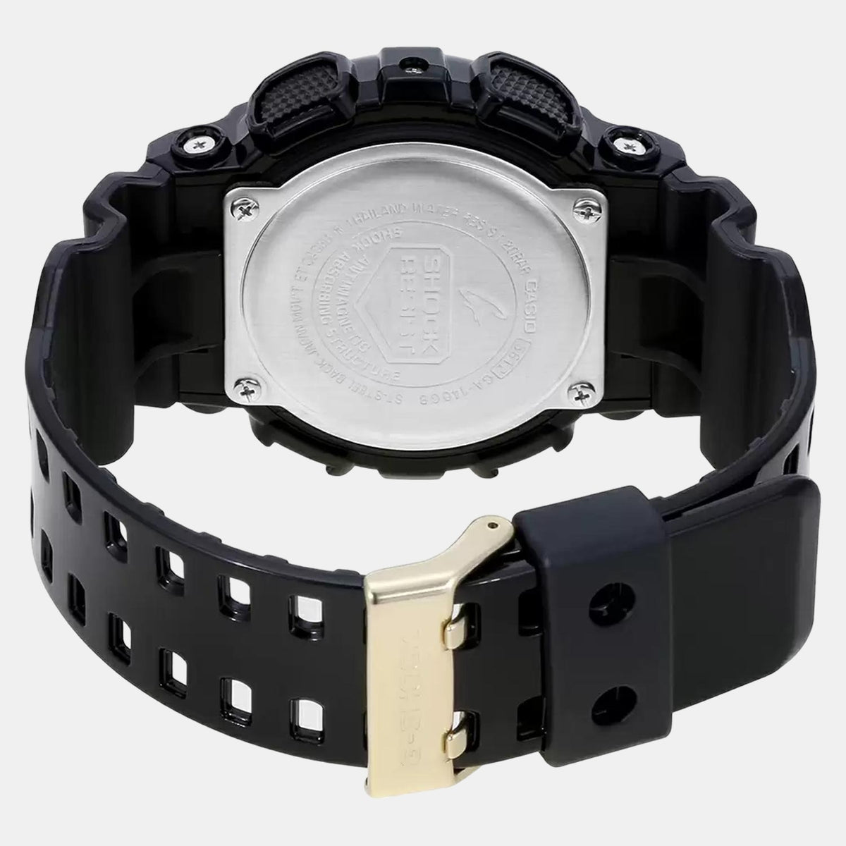 Casio G1021 G-Shock Men’s Analog-Digital Quartz Watch with Black & Gold Dial & Black Resin Strap