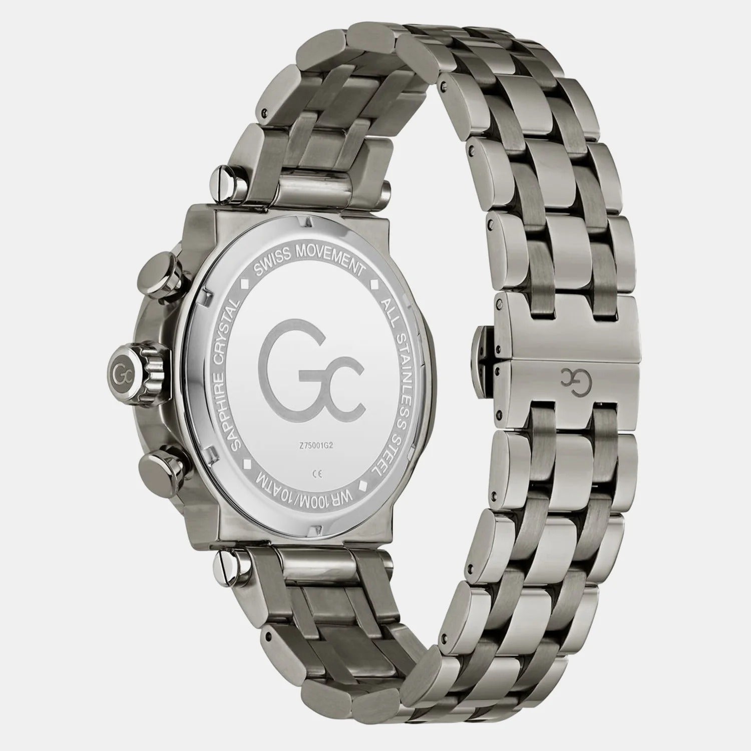 GC Z75001G2 TechnoForce Chrono Men's Swiss Made Gunmetal Chronograph Watch
