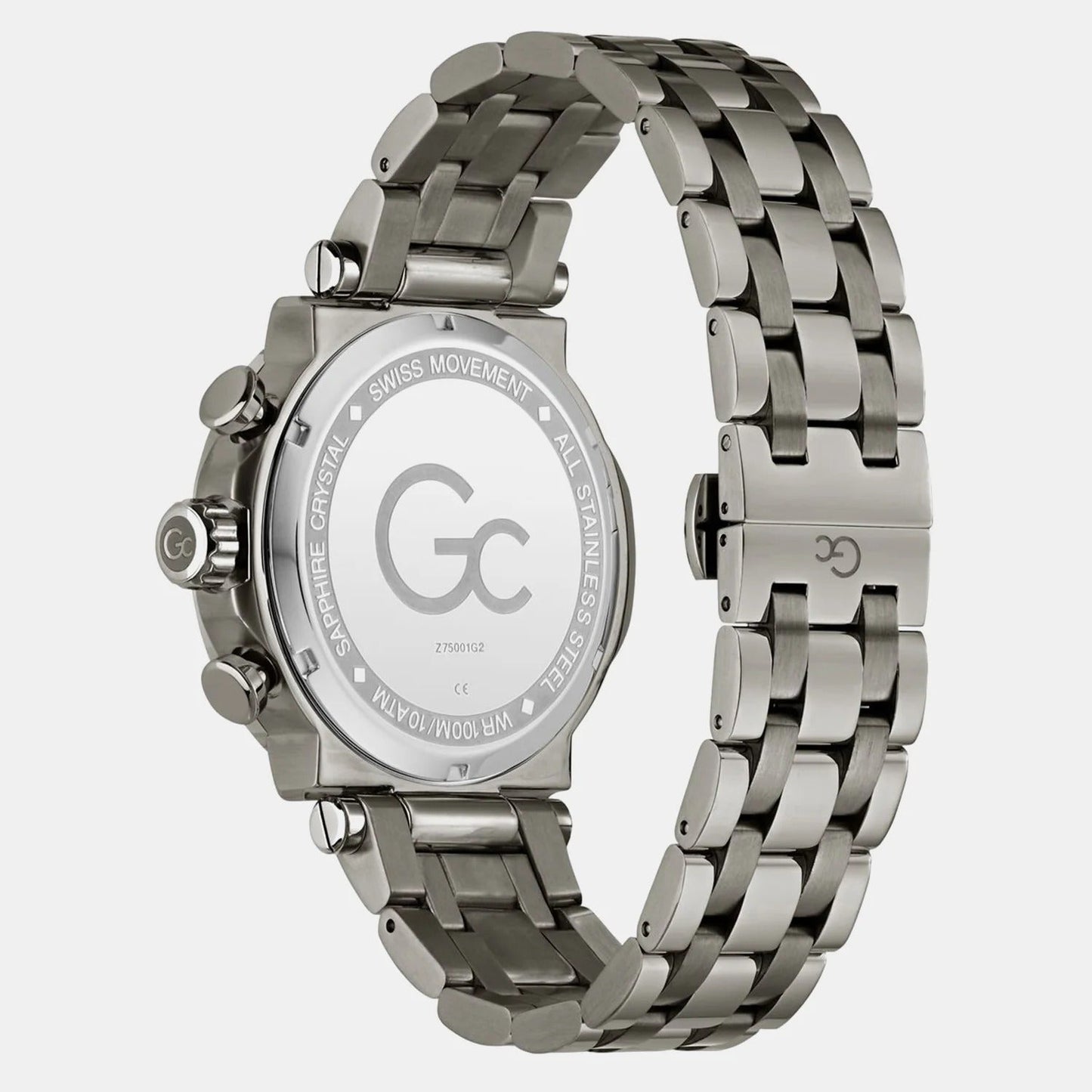 GC Z75001G2 TechnoForce Chrono Men's Swiss Made Gunmetal Chronograph Watch