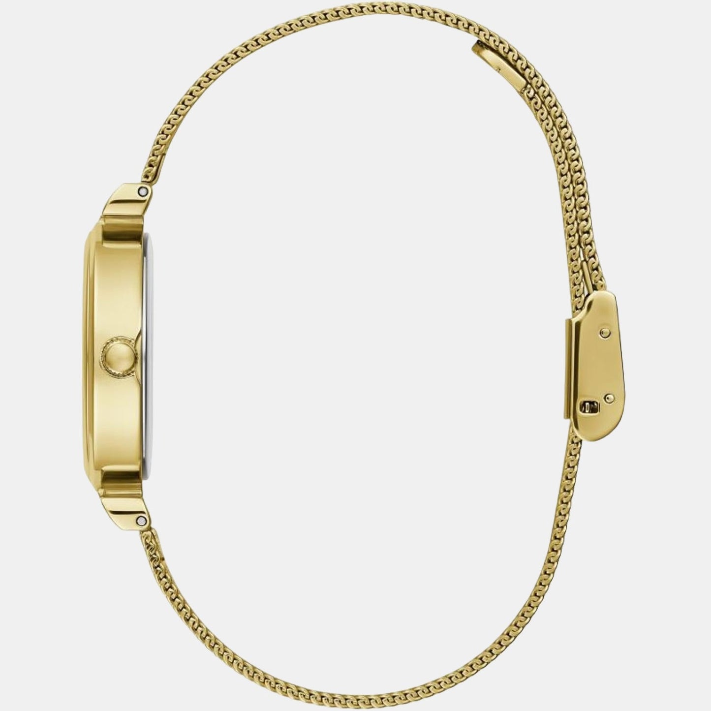 Guess GW0471L2 Quartz Analog Mother-of-Pearl Dial Women’s Watch with Gold-Tone Stainless Steel Strap