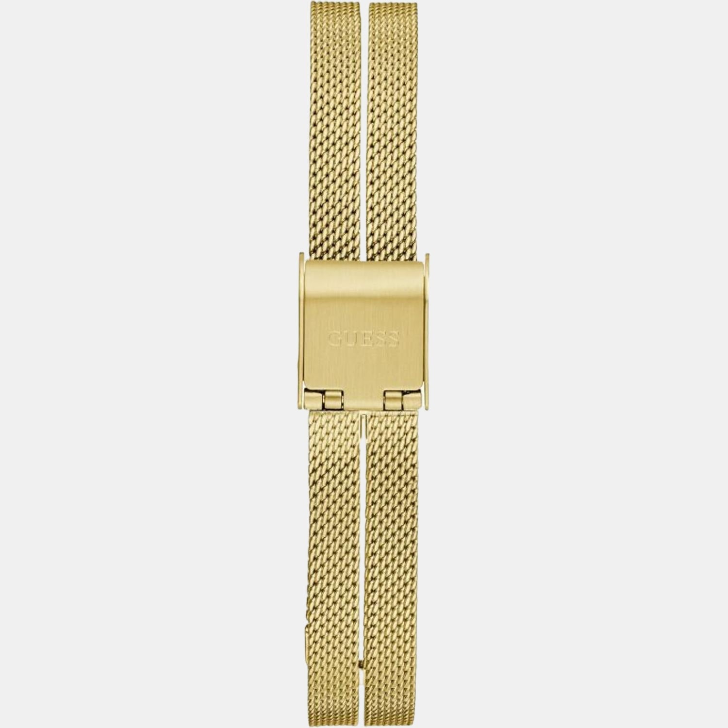 Guess GW0471L2 Quartz Analog Mother-of-Pearl Dial Women’s Watch with Gold-Tone Stainless Steel Strap