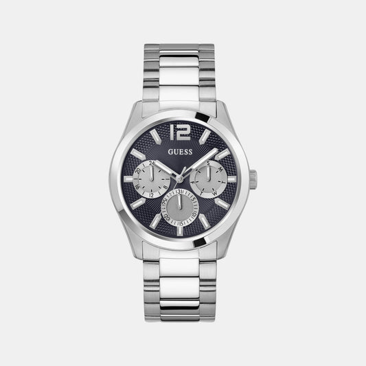 Guess GW0707G1 Quartz Analog Navy Blue Dial Men’s Watch with Stainless Steel Strap