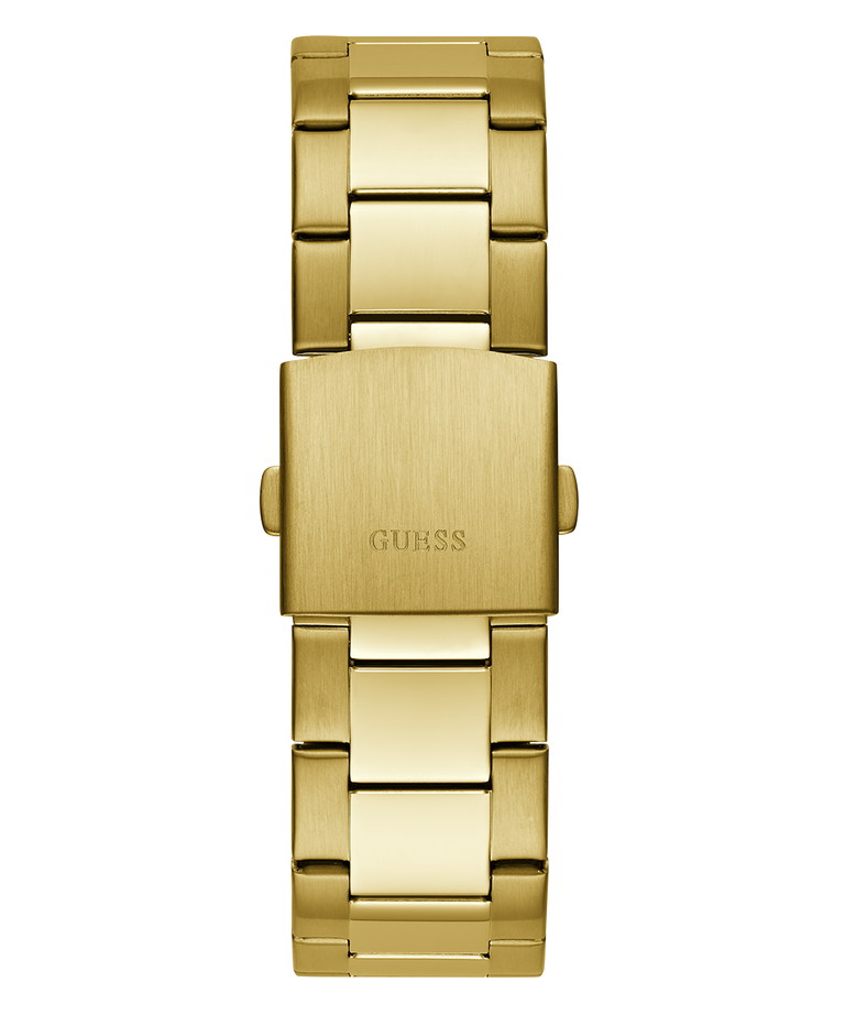 Guess GW0707G3 Analog Quartz Men Gold Dial Gold Stainless Steel Bracelet Watch