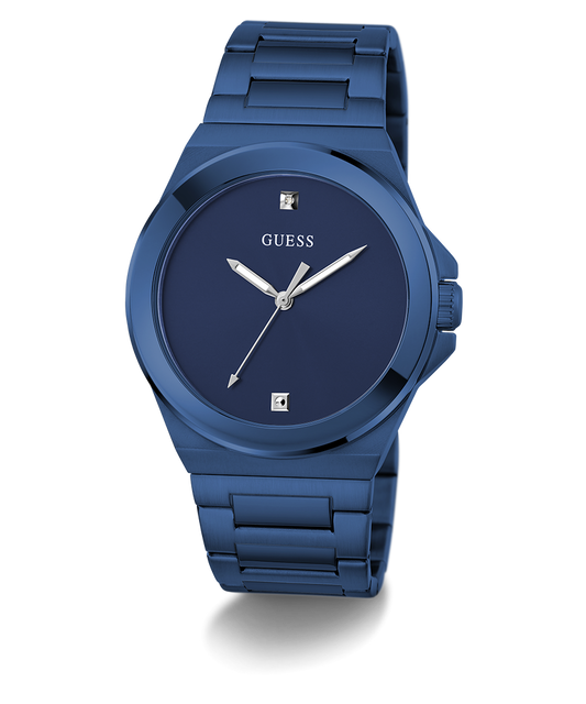 Guess GW0833G1 Analog Quartz Men Blue Dial Blue Stainless Steel Bracelet Watch