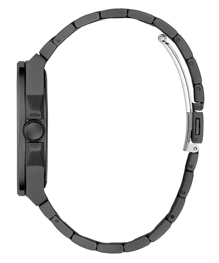 Guess GW0833G2 Analog Quartz Men Black Dial Black Stainless Steel Bracelet Watch
