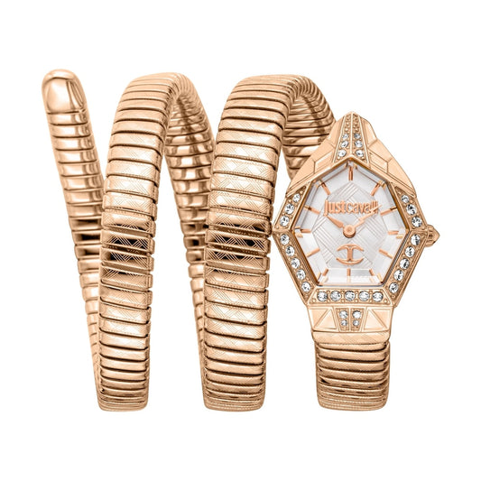Just Cavalli JC1L304M0085 Mesmerizing Women’s Stainless Steel Rose-Gold Quartz Watch