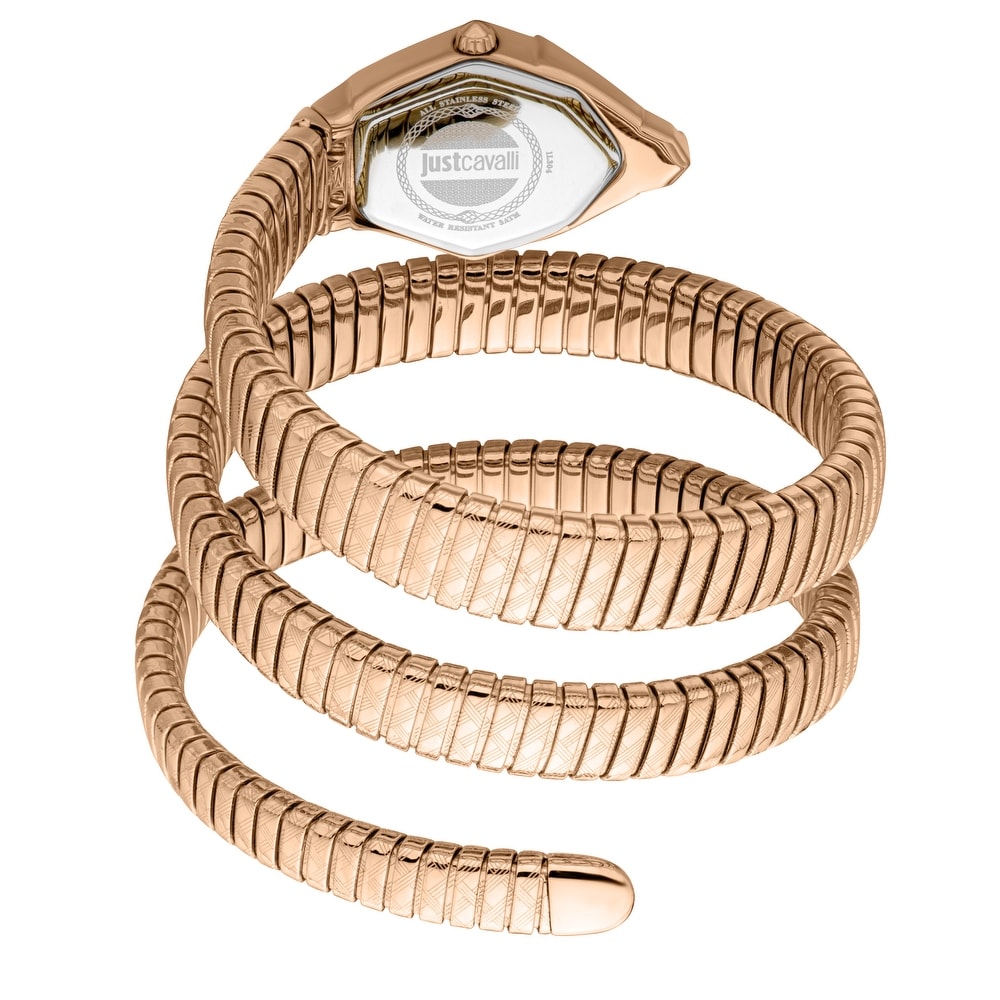 Just Cavalli JC1L304M0085 Mesmerizing Women’s Stainless Steel Rose-Gold Quartz Watch