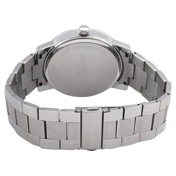 Kenneth Cole KC15114001MN Analog Quartz Men Grey Dial Stainless Steel Bracelet Watch