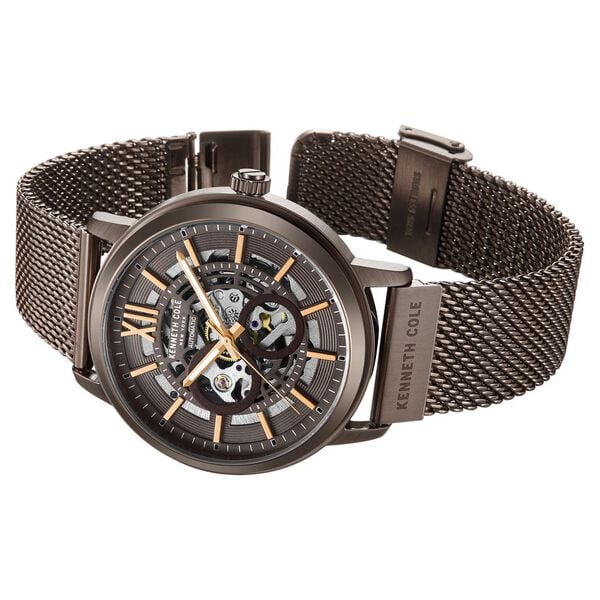 Kenneth Cole KCWGY0064202MN skeleton dial detail