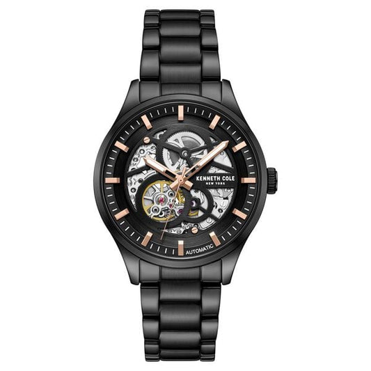 Kenneth Cole NTKCWGY0046403MN Automatic Men’s Black Dial Stainless Steel Analog Watch