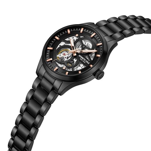 Kenneth Cole NTKCWGY0046403MN Automatic Men’s Black Dial Stainless Steel Analog Watch