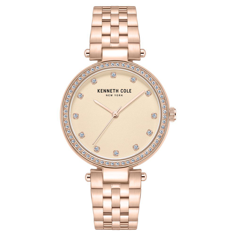 Kenneth Cole KCWLG0048502LD Quartz Rose Gold Dial Rose Gold Stainless Steel Women's Watch