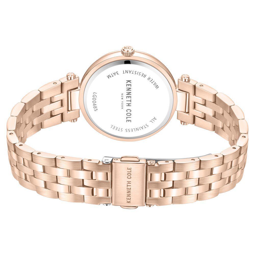 Kenneth Cole KCWLG0048502LD Quartz Rose Gold Dial Rose Gold Stainless Steel Women's Watch