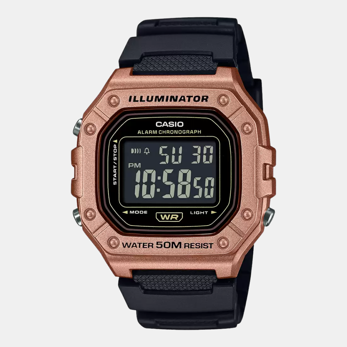 Casio D375 Youth Digital Black Resin Unisex Casual Watch
