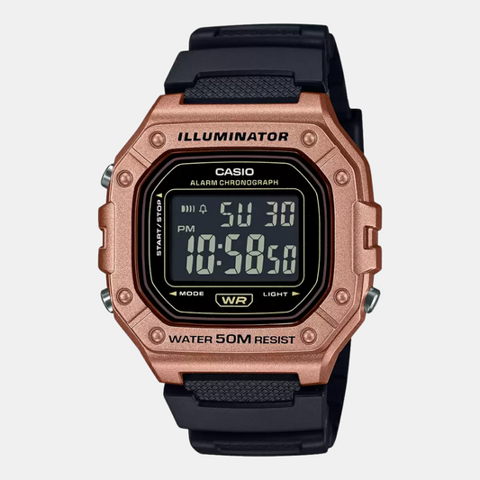 Casio D375 Youth Digital Black Resin Unisex Casual Watch