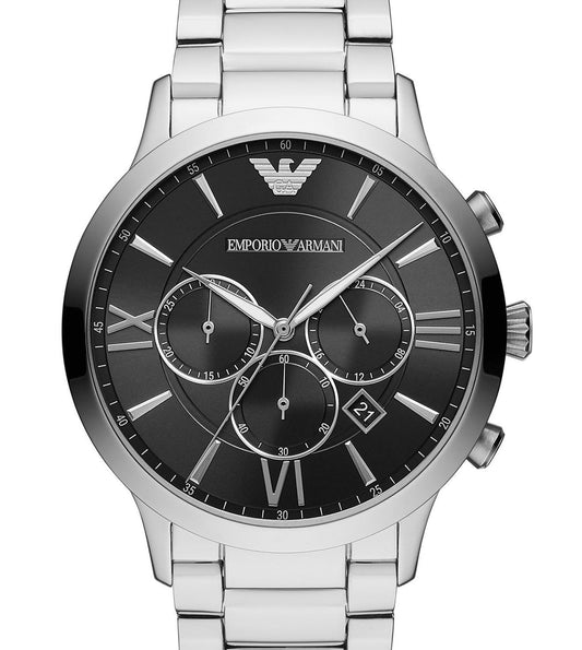 Emporio AR11208I Armani Giovanni Chronograph Black Dial Men’s Watch