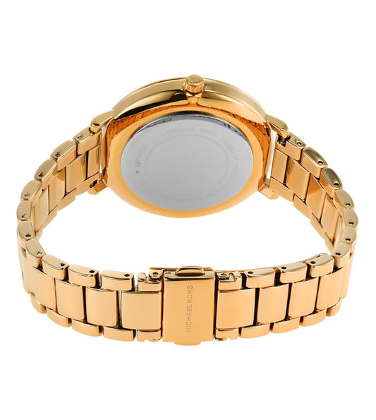 Michael Kors MK4593I Pyper Quartz Black Dial Gold-Tone Alloy Women's Watch