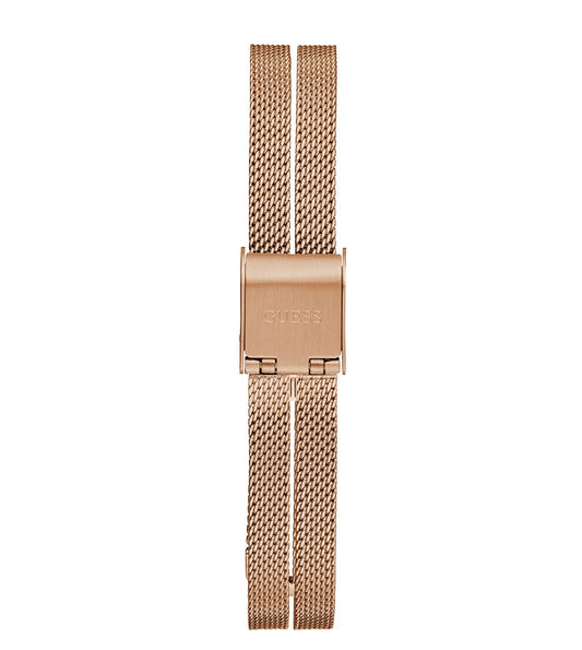 Guess GW0471L3 Quartz Analog Mother-of-Pearl Dial Women’s Watch with Rose Gold Stainless Steel Strap