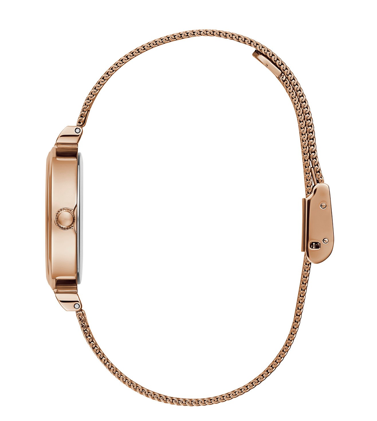 Guess GW0471L3 Quartz Analog Mother-of-Pearl Dial Women’s Watch with Rose Gold Stainless Steel Strap