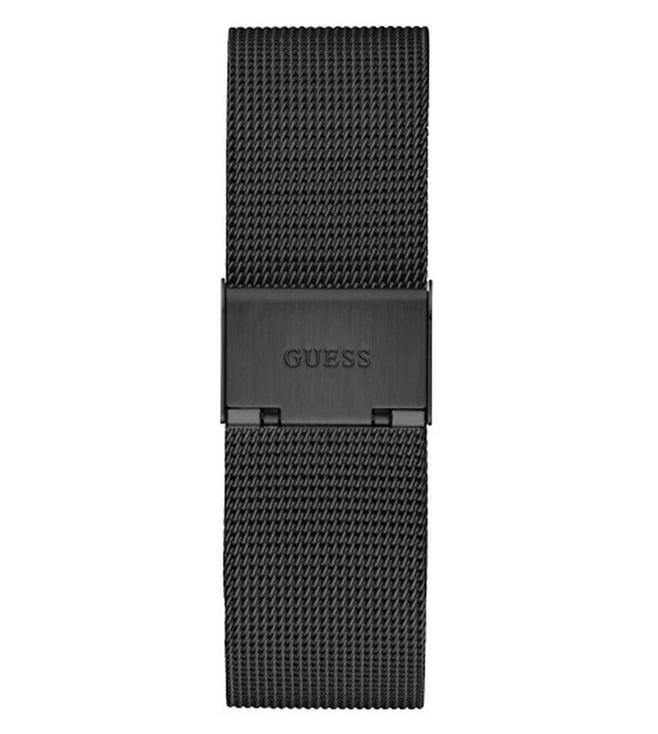 Guess GW0502G2 Analog Quartz Men Black Dial Black Stainless Steel Strap Watch