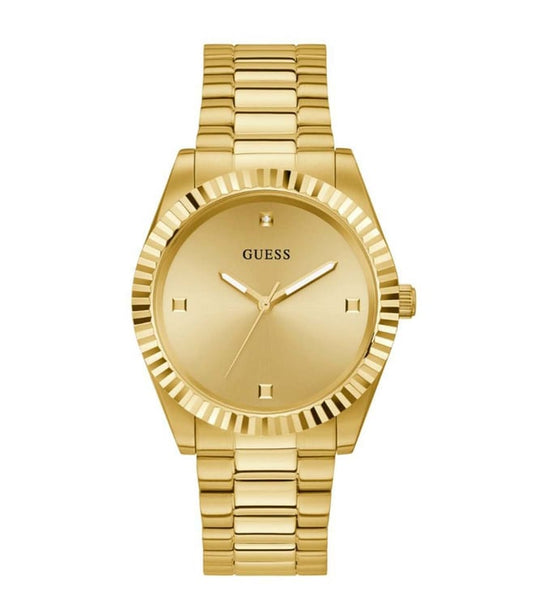 Guess GW0542G2 Analog Quartz Men Gold Dial Gold Stainless Steel Strap Watch